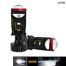 Двуфункционални LED крушки H4 Y7D – за къси и дълги светлини, 6000K – LU708